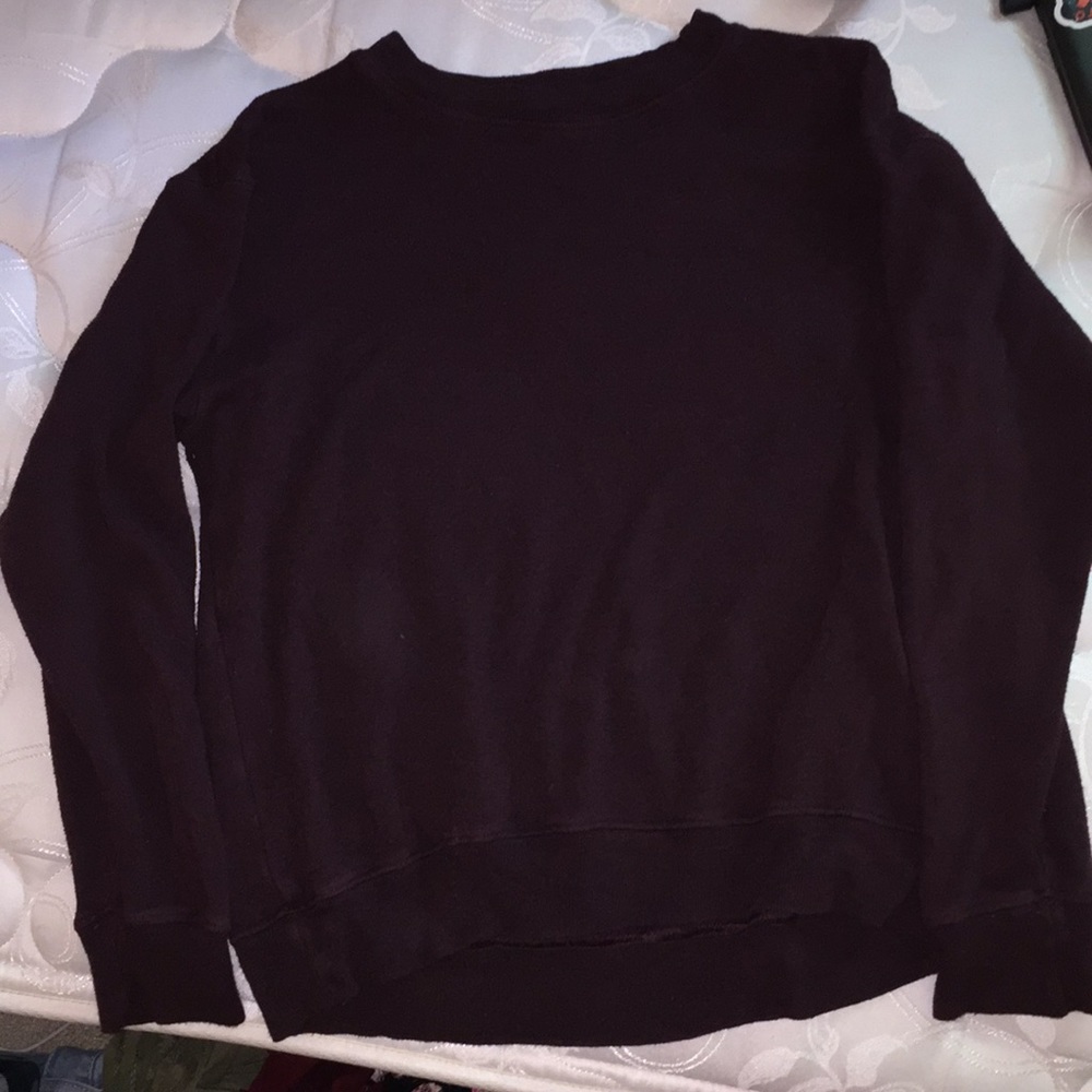 Maroon comfy sweater